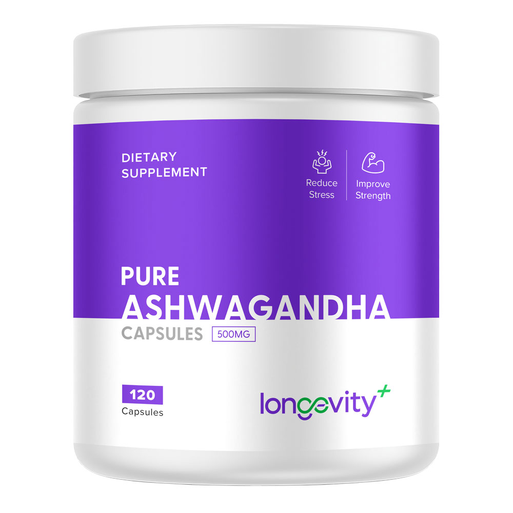 Pure Ashwagandha Capsules 500mg