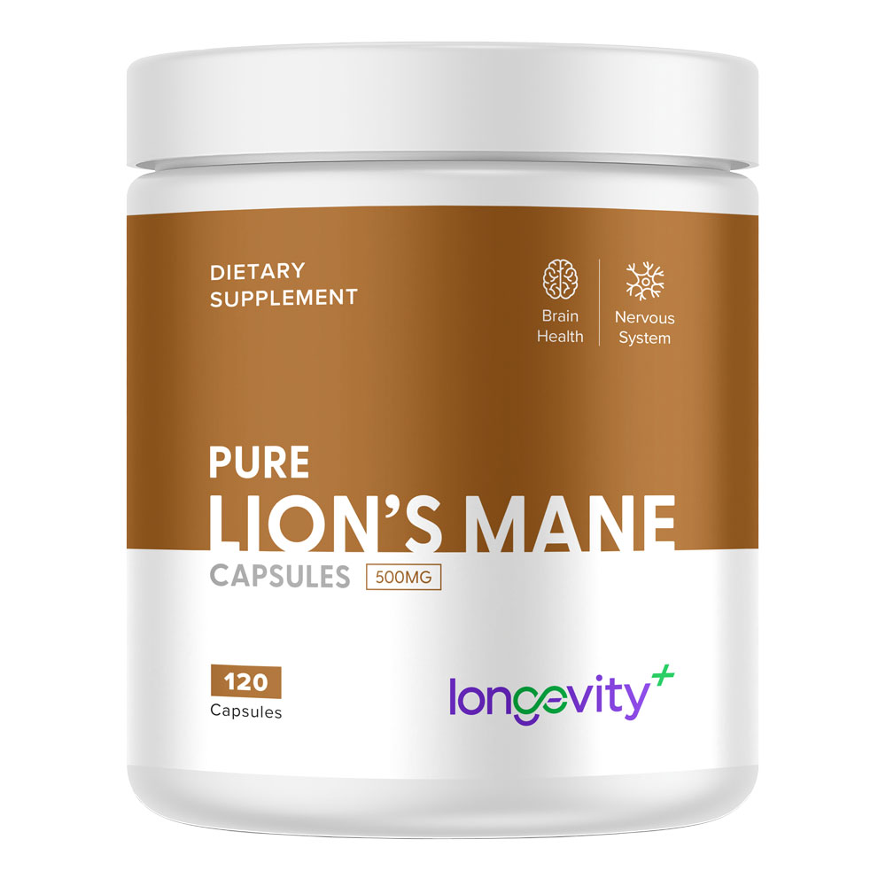 Pure Lion's Mane Capsules 500mg